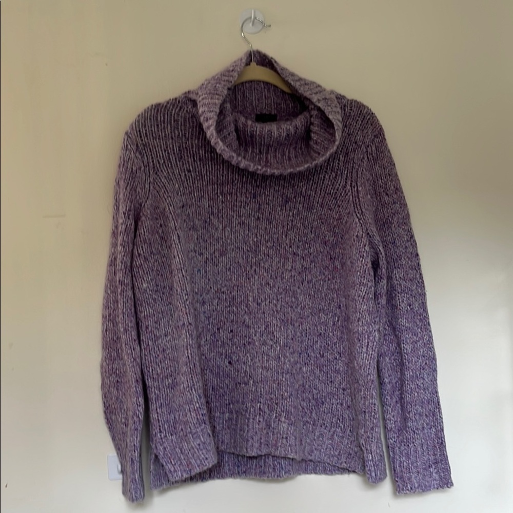 Talbots Cozy Purple Women's Sweater